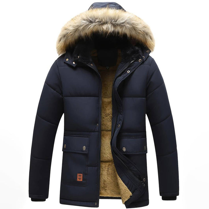 Stefan | Veste Parka avec Col en Fourrure pour Homme