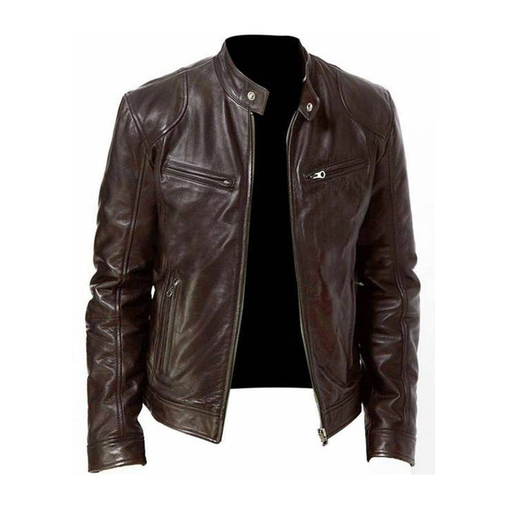 Nelson | Veste en cuir pour hommes