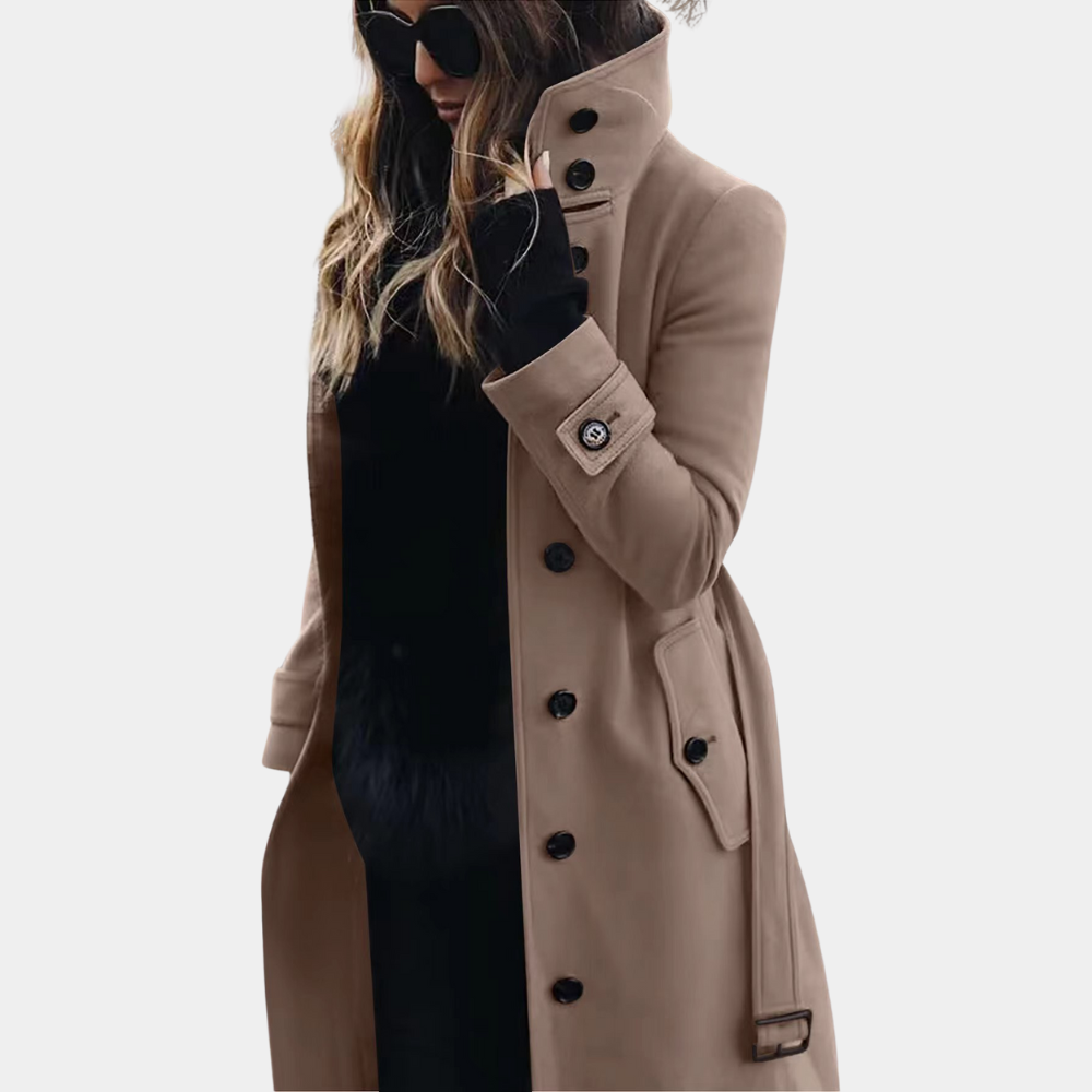 Theresa | Trench-coat Classique à Double Boutonnage pour Femmes