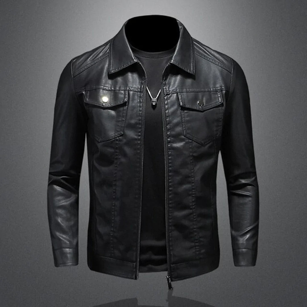 Preston | Veste en cuir pour hommes