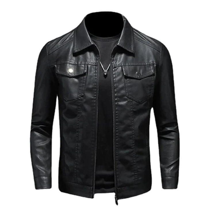 Preston | Veste en cuir pour hommes