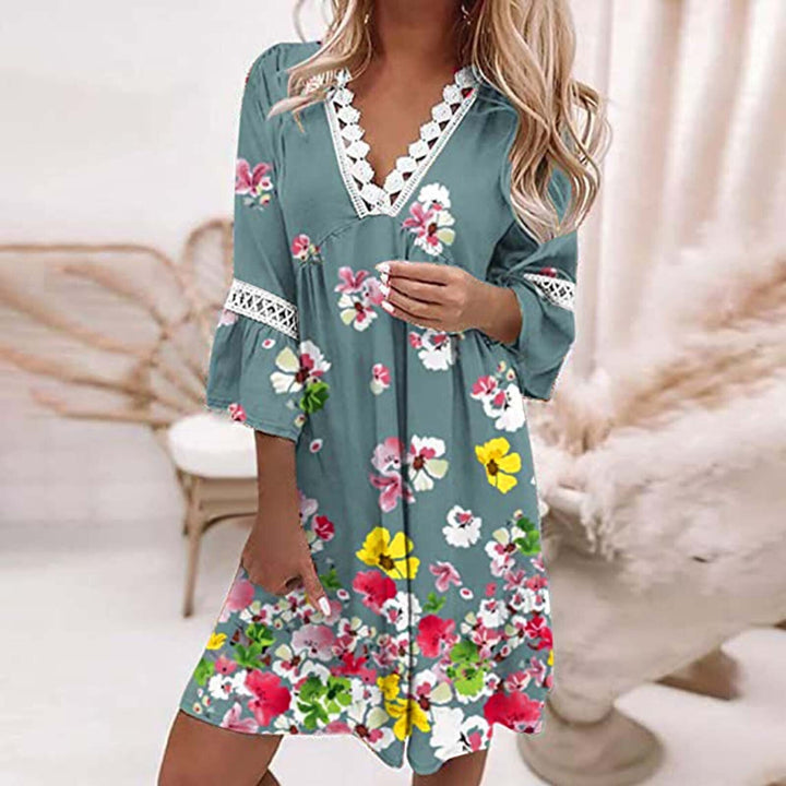 Olympe | Robe d'Été Breezy Blooms