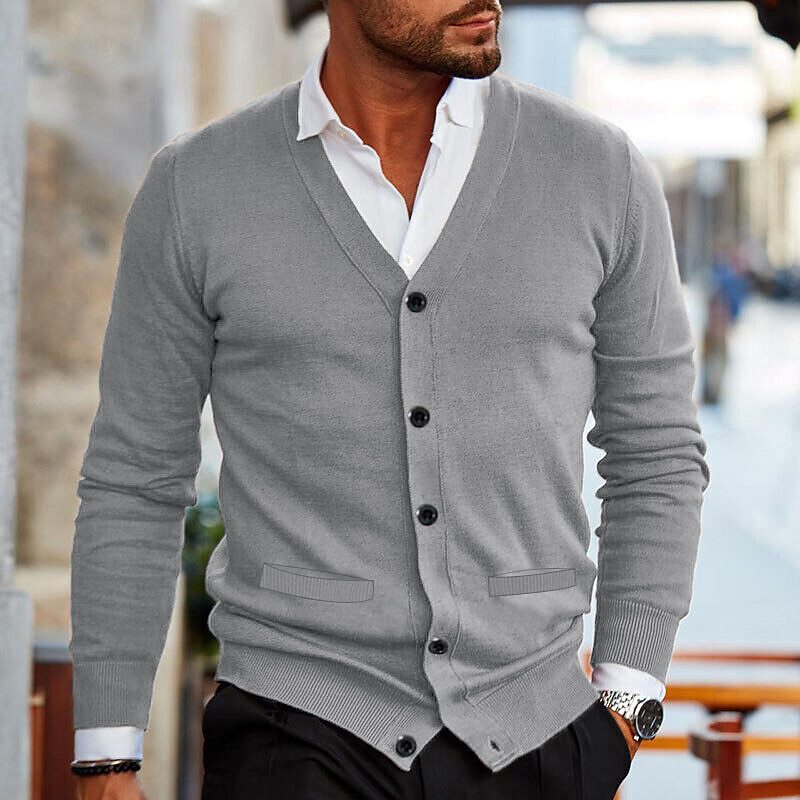 Jacoby | Cardigan Tricoté Confortable pour Homme