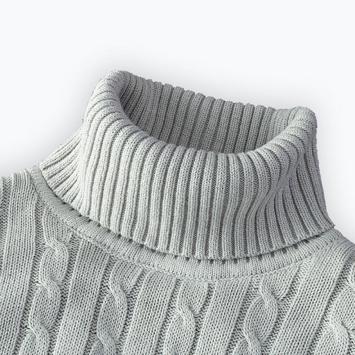 Klaus | Pull à col roulé en tricot exclusif pour hommes