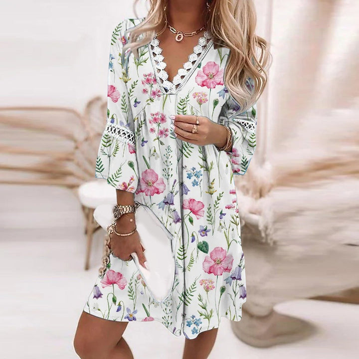 Olympe | Robe d'Été Breezy Blooms