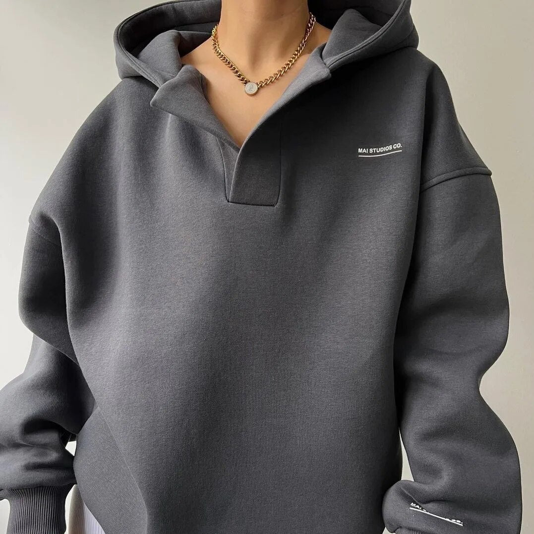 Ari | Hoodie Décontracté pour Femme avec Chaleur Hivernale Douillette