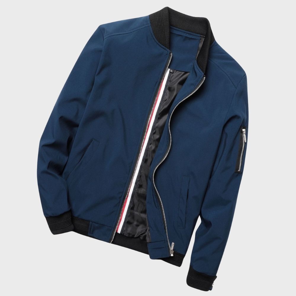 Jordy | Blouson bomber élégant avec confort polyvalent pour hommes