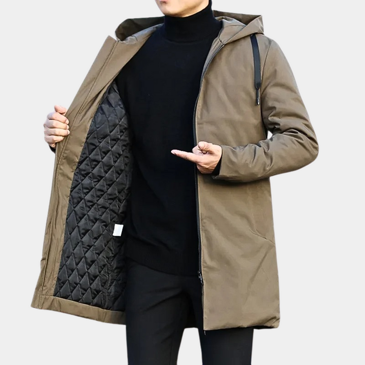 Kasen | Manteau long élégant et soigné pour un style intemporel