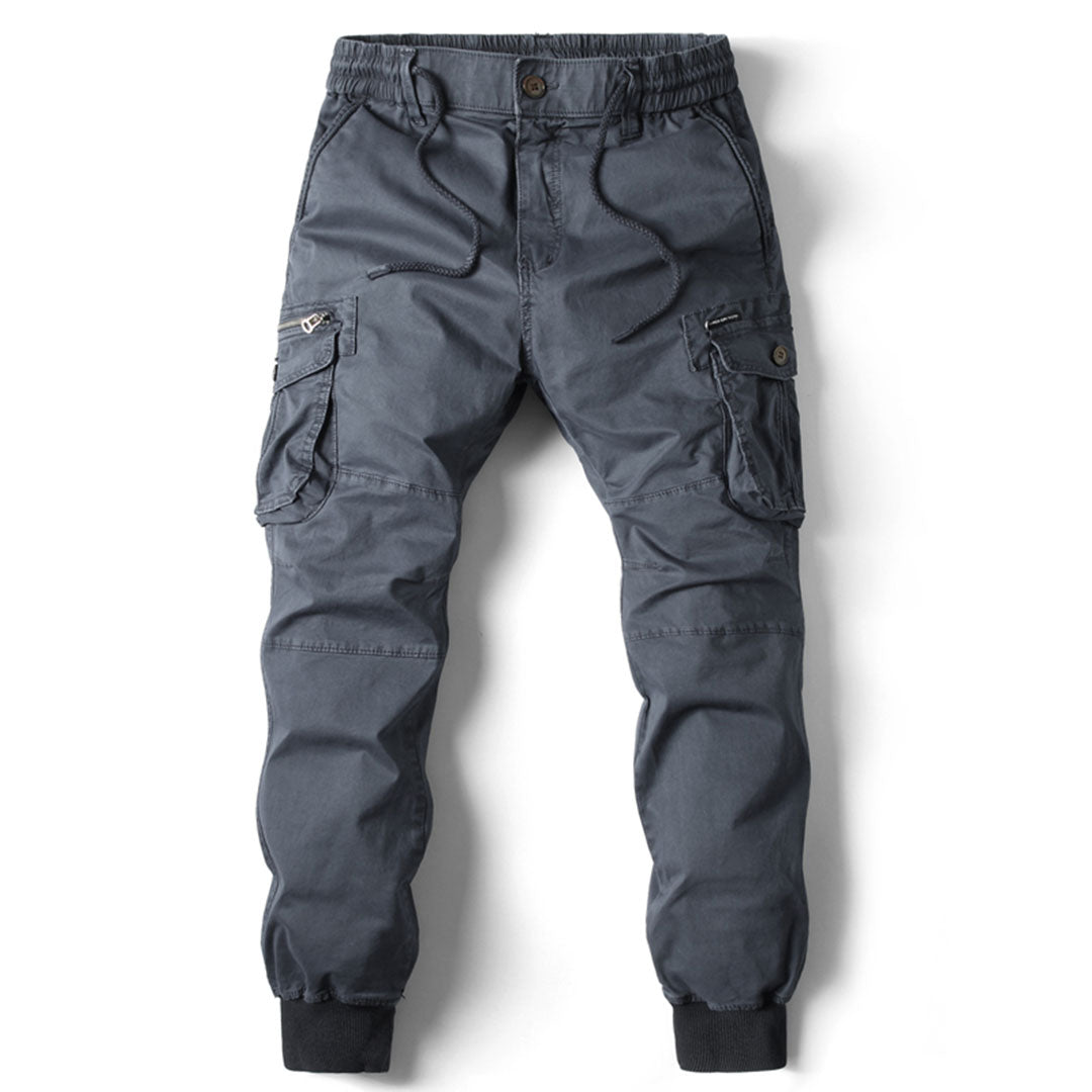 Laith | Pantalon Cargo Long avec Poches Utilitaires pour Homme