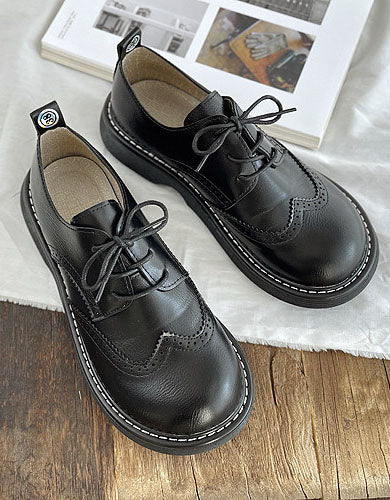 Krystal | Chaussures Oxford à Bout Carré et Large pour Femmes