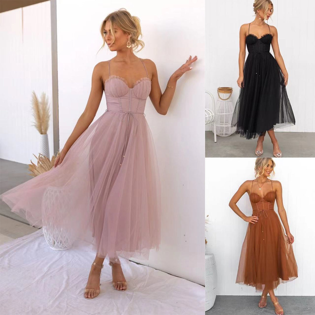 Solana | Robe Midi Élégante de Soirée avec Coupe Flatteuse pour Femmes