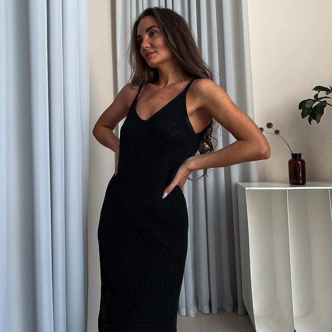 Eve | Robe Longue Tricotée pour Femmes