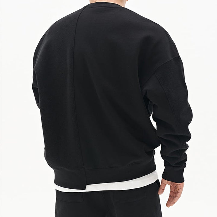 Zayne | Pull-over Classique à Col Rond pour Homme