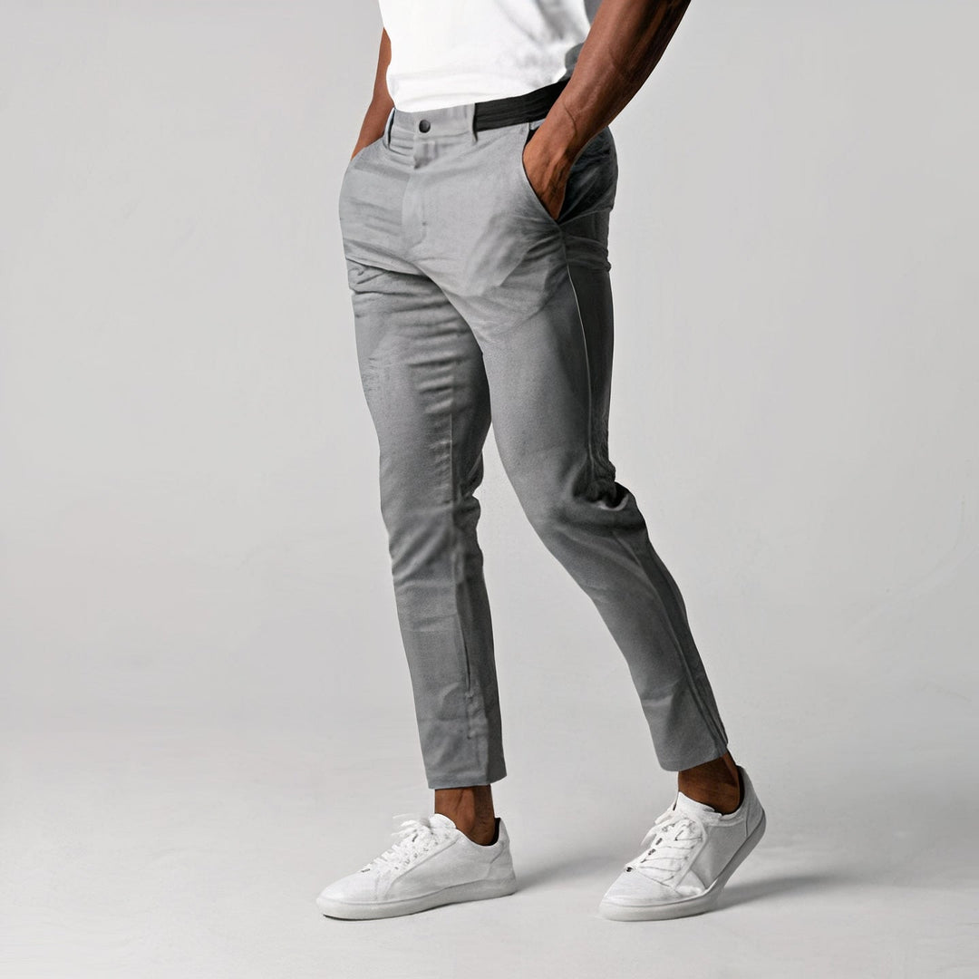 Cayson | Pantalon Ajusté Raffiné Polyvalent pour Homme