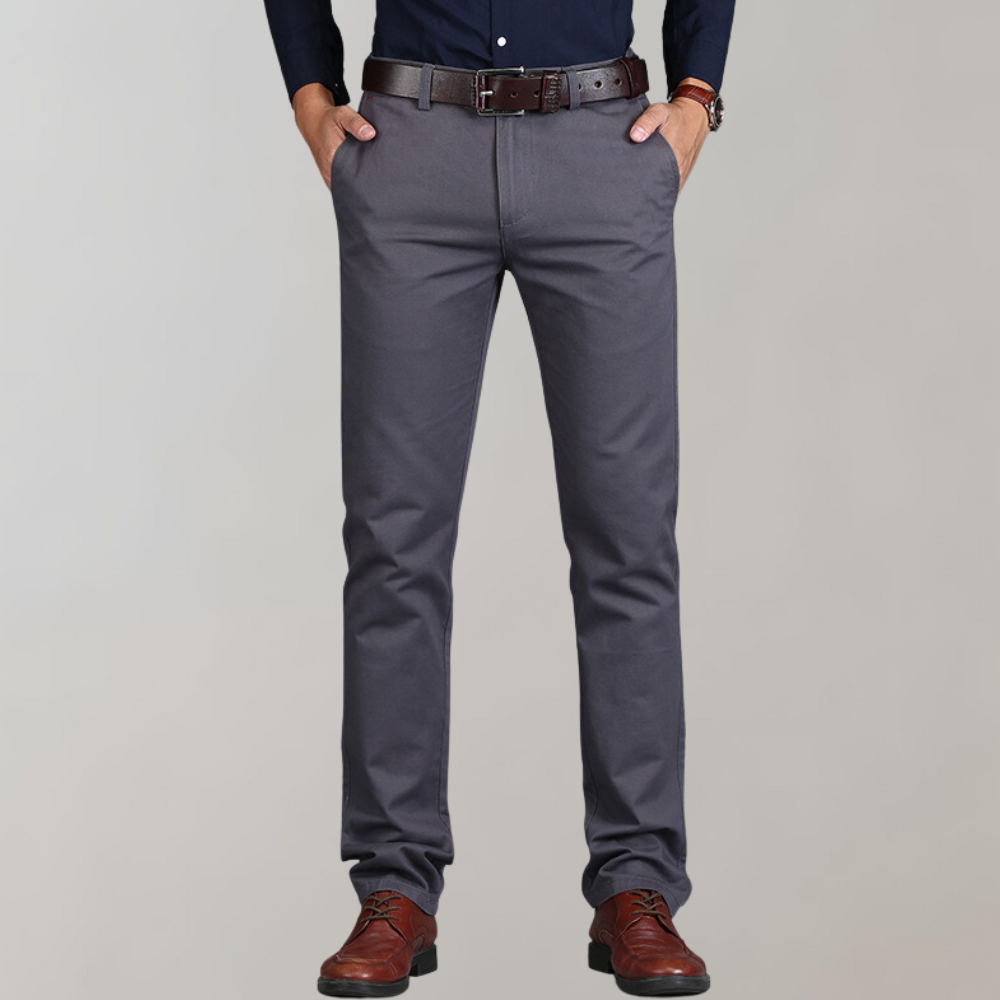 Hawk | Pantalon de Costume Classique à Coupe Moderne pour Homme