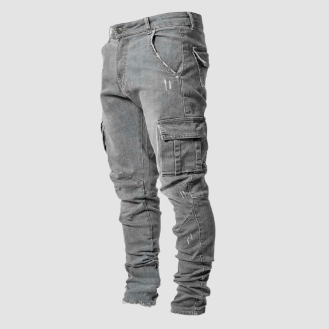 Malik | Jean Classique Confortable et Extensible pour Homme