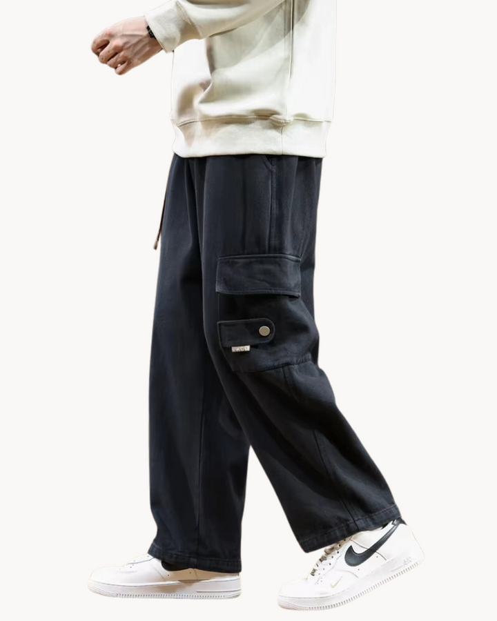 Koen | Pantalon Cargo-Jogger Ample avec Coupe Confortable pour Homme