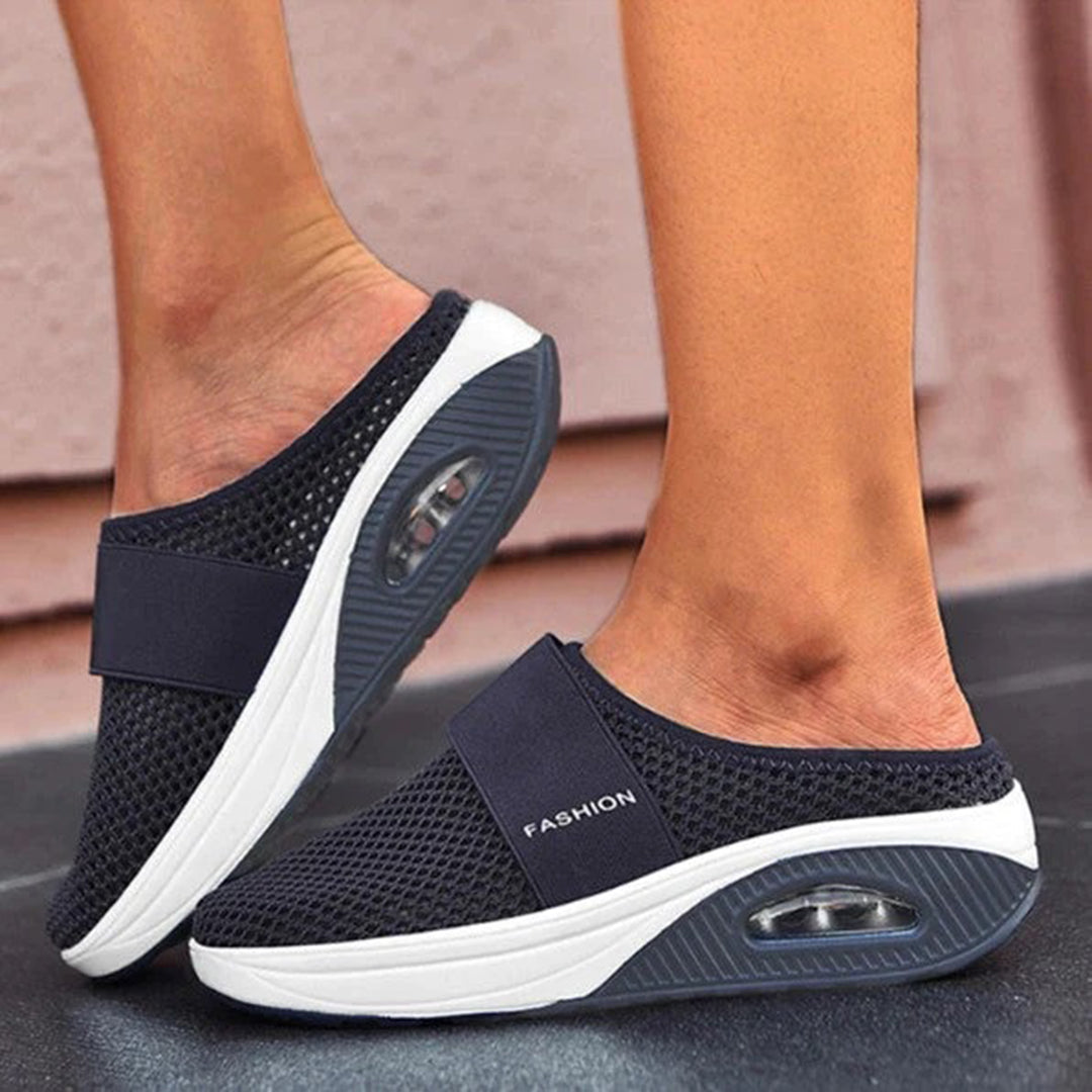 Genet | Chaussons Premium à enfiler avec maille respirante pour femmes