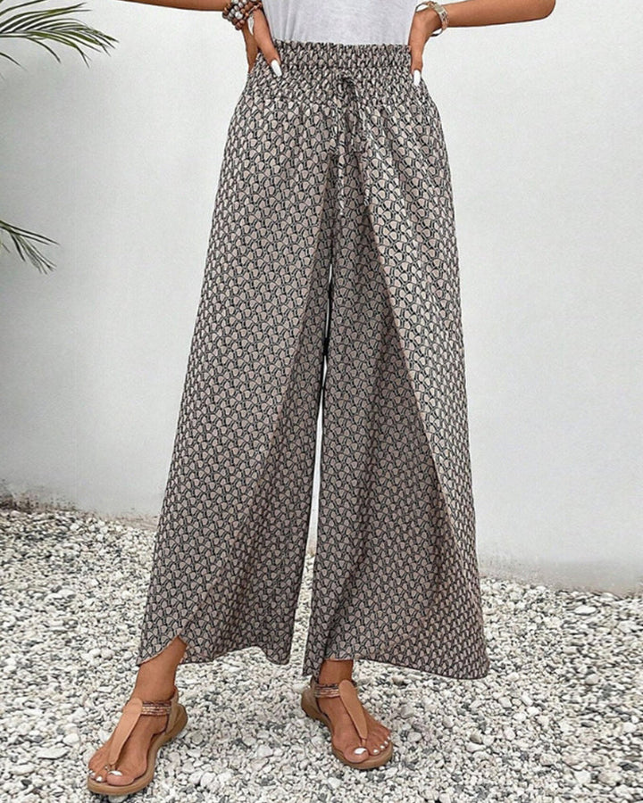 Louanne | Pantalon pour femmes à imprimé géométrique