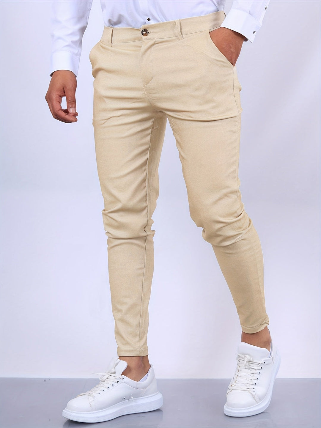 Elvis | Pantalon Slim Fit Business pour Homme