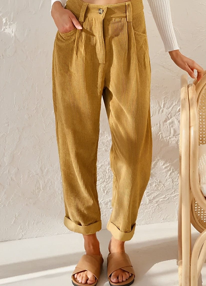 Sanvi | Pantalon Long Droit Oversize pour Femmes