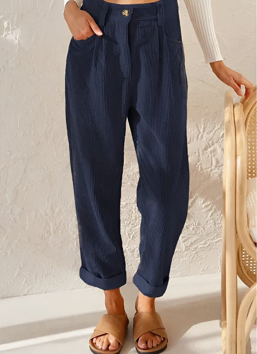 Sanvi | Pantalon Long Droit Oversize pour Femmes