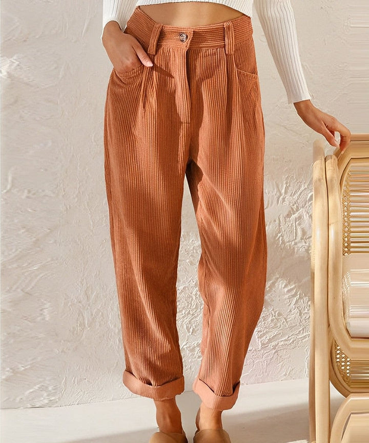 Sanvi | Pantalon Long Droit Oversize pour Femmes