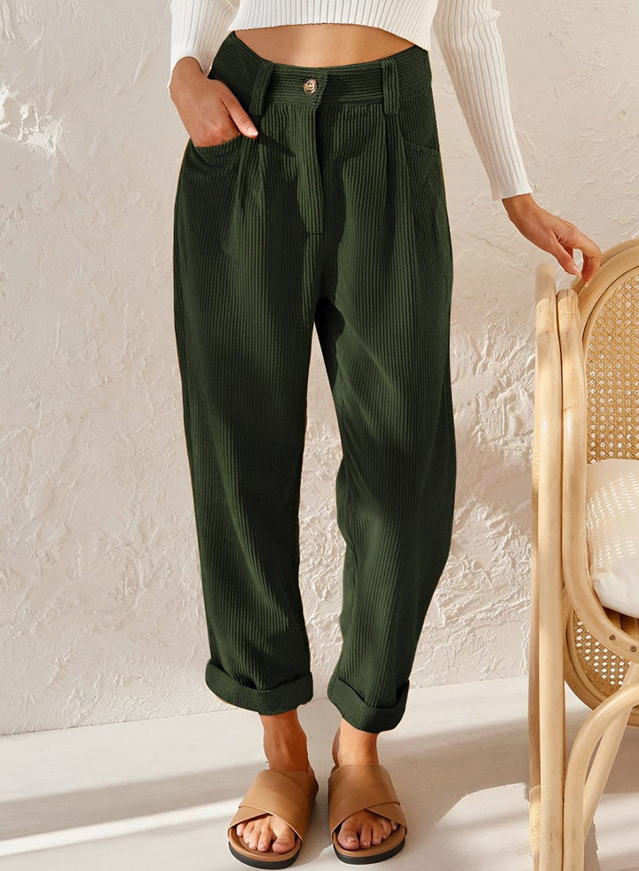 Sanvi | Pantalon Long Droit Oversize pour Femmes