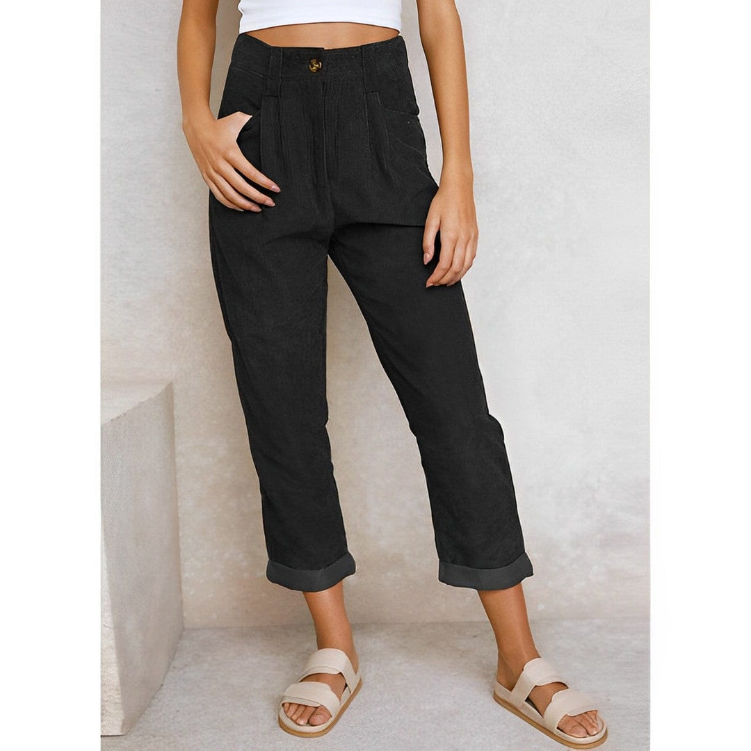 Sanvi | Pantalon Long Droit Oversize pour Femmes