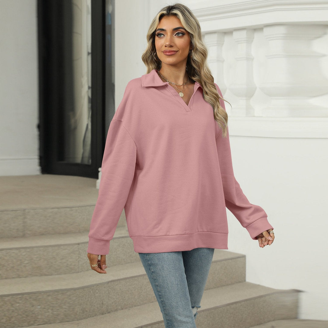 Bristol | Pull à Manches Longues à Décolleté en V pour Femme