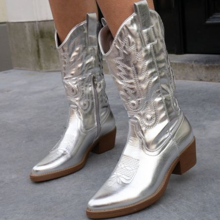 Madalyn | Bottes de cowboy élégantes au design tendance pour femmes