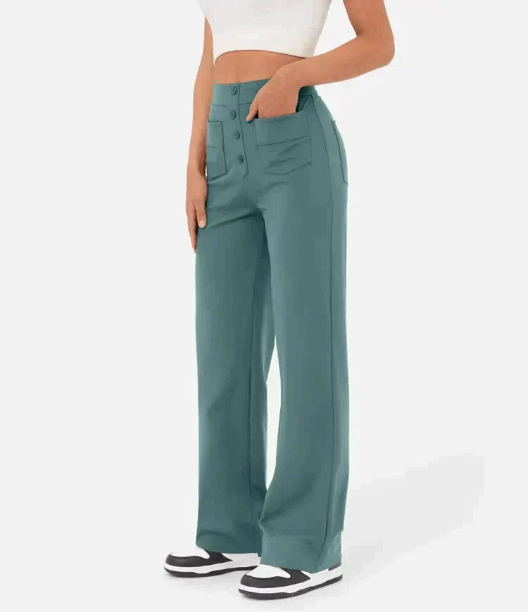 Macy | Confort Chic Pantalon taille haute