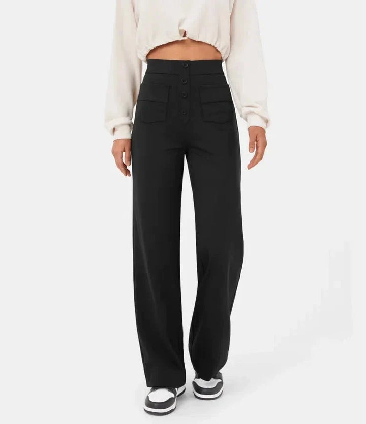 Macy | Confort Chic Pantalon taille haute