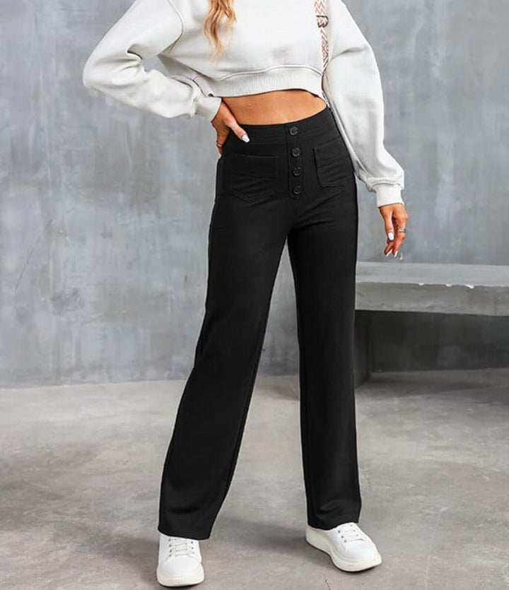 Macy | Confort Chic Pantalon taille haute