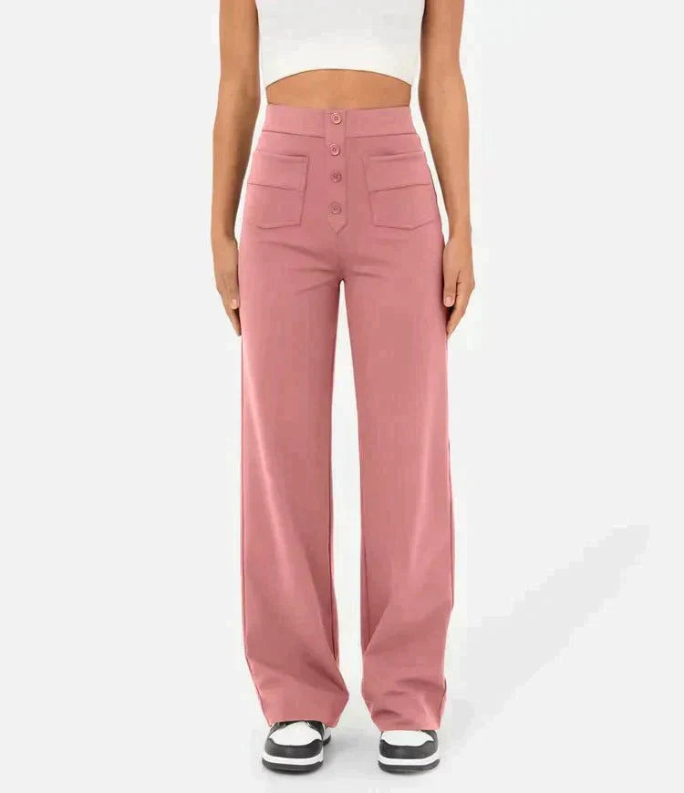 Macy | Confort Chic Pantalon taille haute