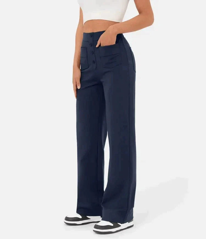 Macy | Confort Chic Pantalon taille haute