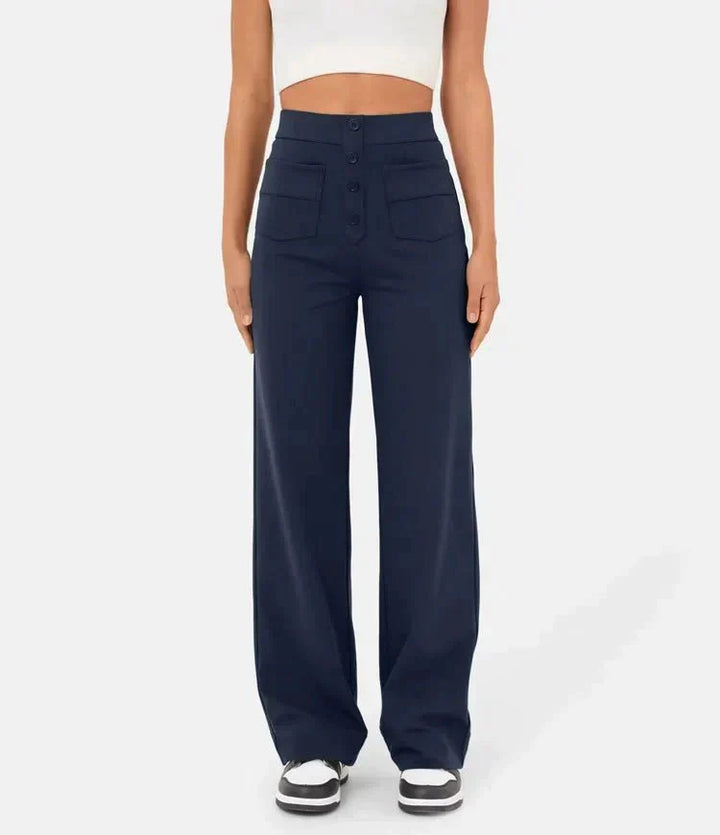 Macy | Confort Chic Pantalon taille haute