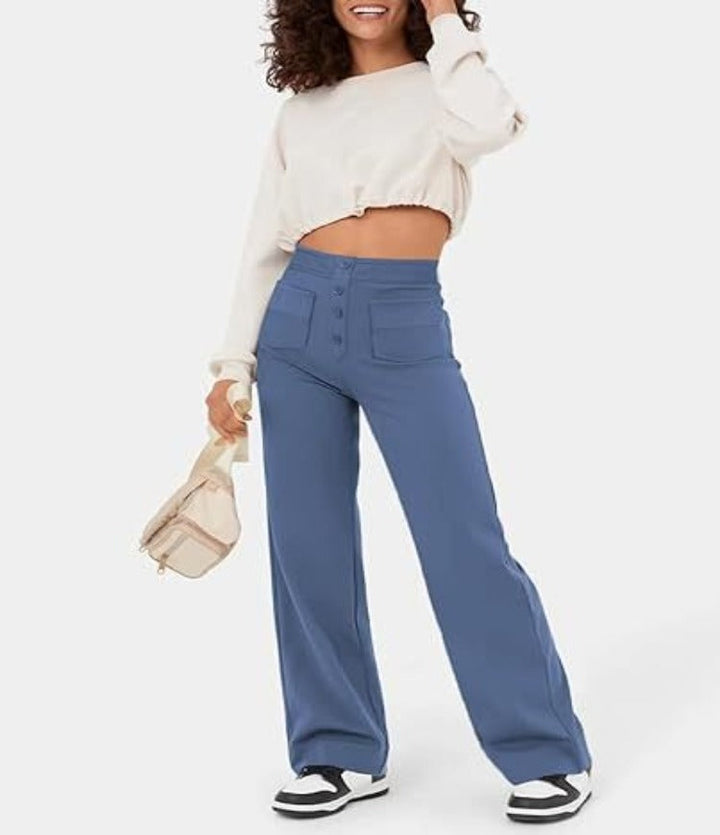 Macy | Confort Chic Pantalon taille haute