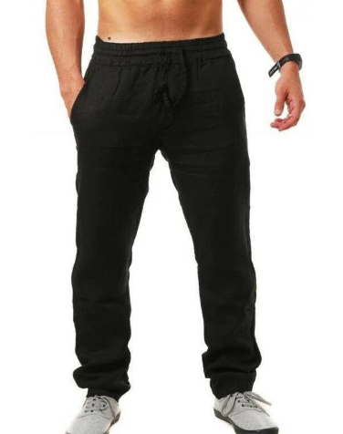 Dion | Pantalon ample en lin pour homme en été