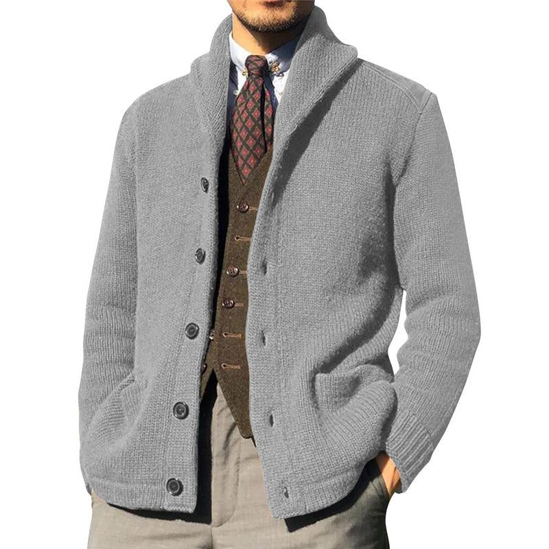 Raj | Cardigan Tricoté pour Hommes avec Boutons