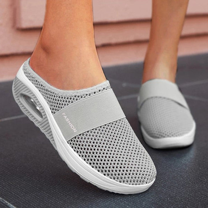 Genet | Chaussons Premium à enfiler avec maille respirante pour femmes