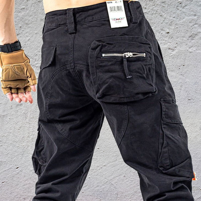 Nikhil | Pantalon Cargo Tactique Multi-Poches pour Homme