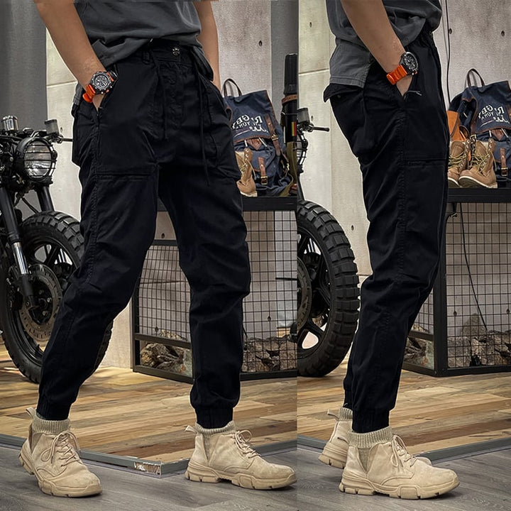 Niam | Pantalon Cargo Tendance à Multi-Poches pour Homme