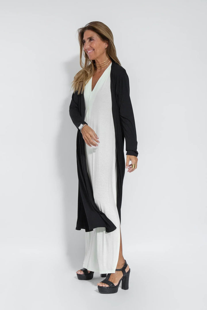 Eleanore | Robe amincissante avec cardigan