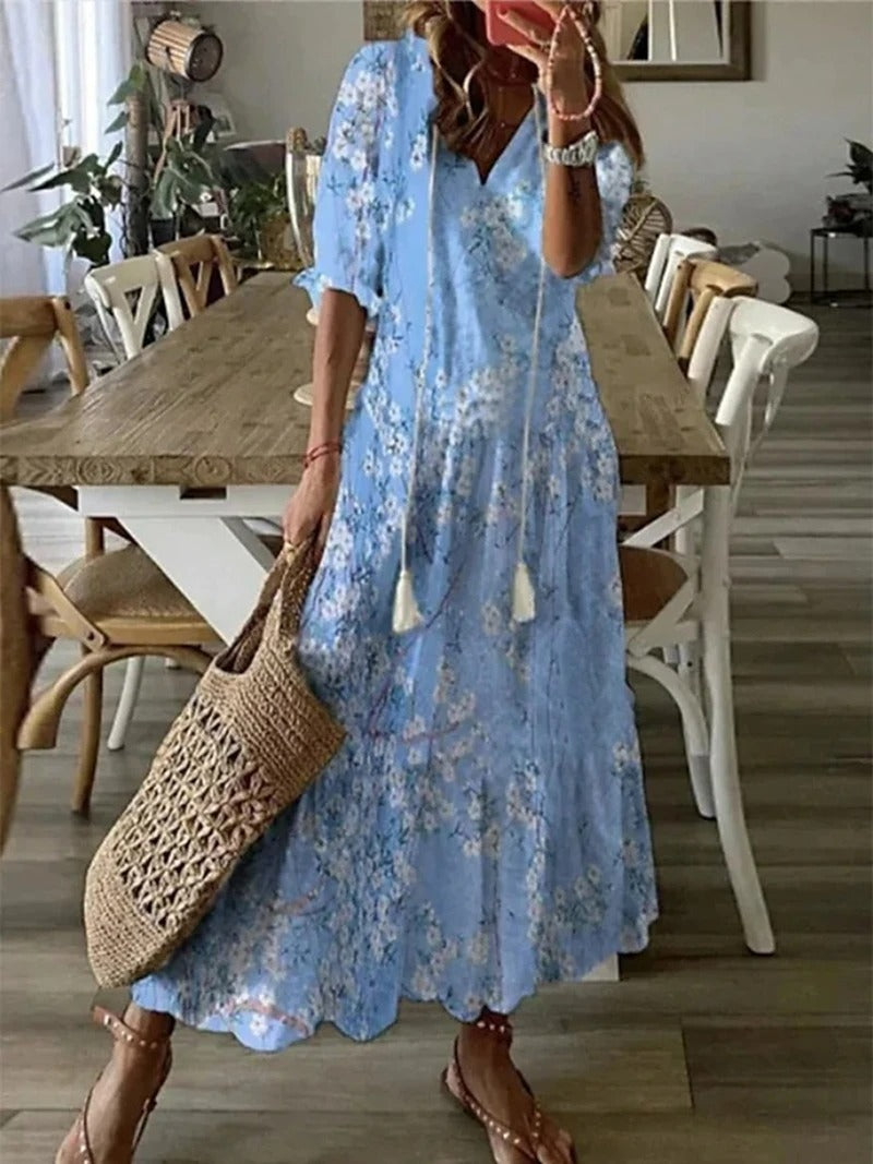 Rosalia | Robe Florale Boho Chic pour Femmes