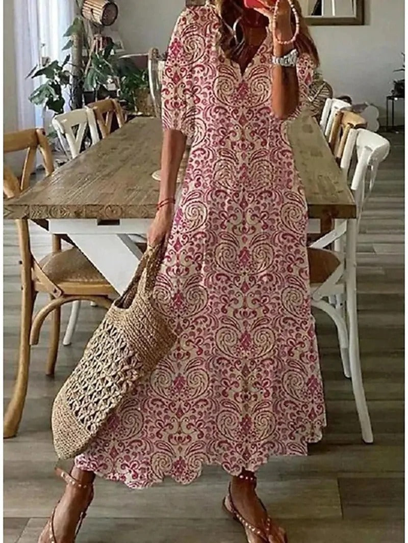 Rosalia | Robe Florale Boho Chic pour Femmes