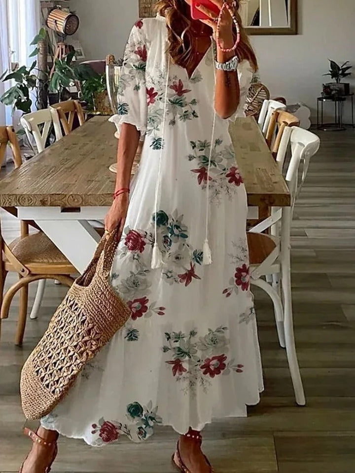 Rosalia | Robe Florale Boho Chic pour Femmes