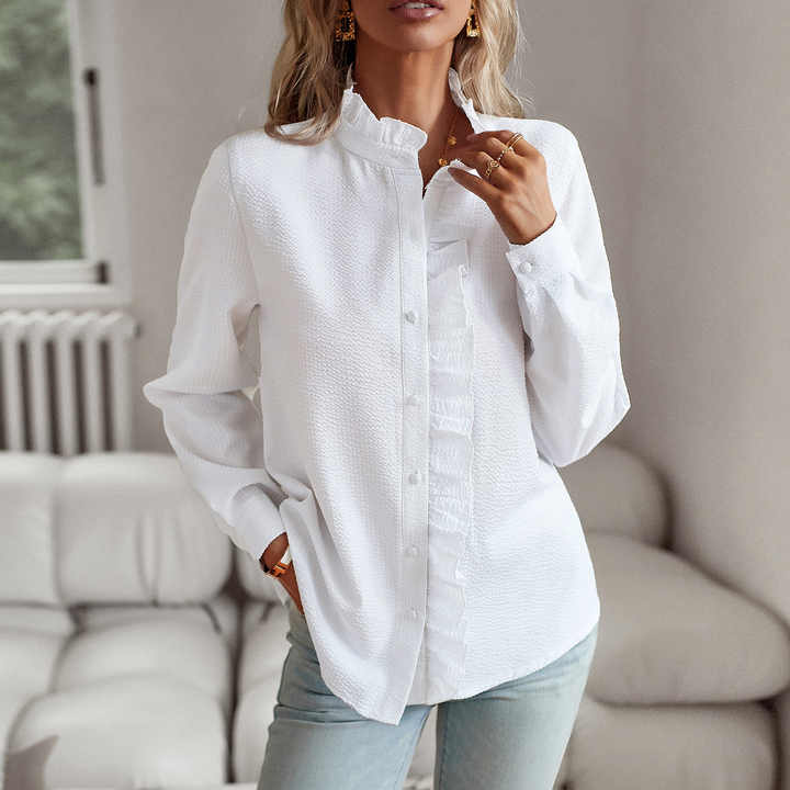 Mireille | Blouse élégante à manches longues